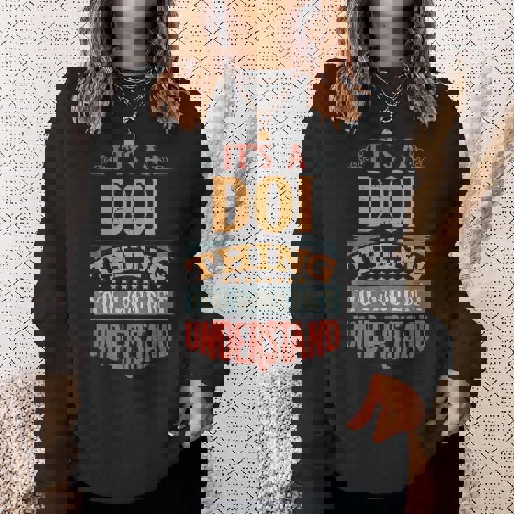 土井名 スウェットシャツ 彼女への贈り物