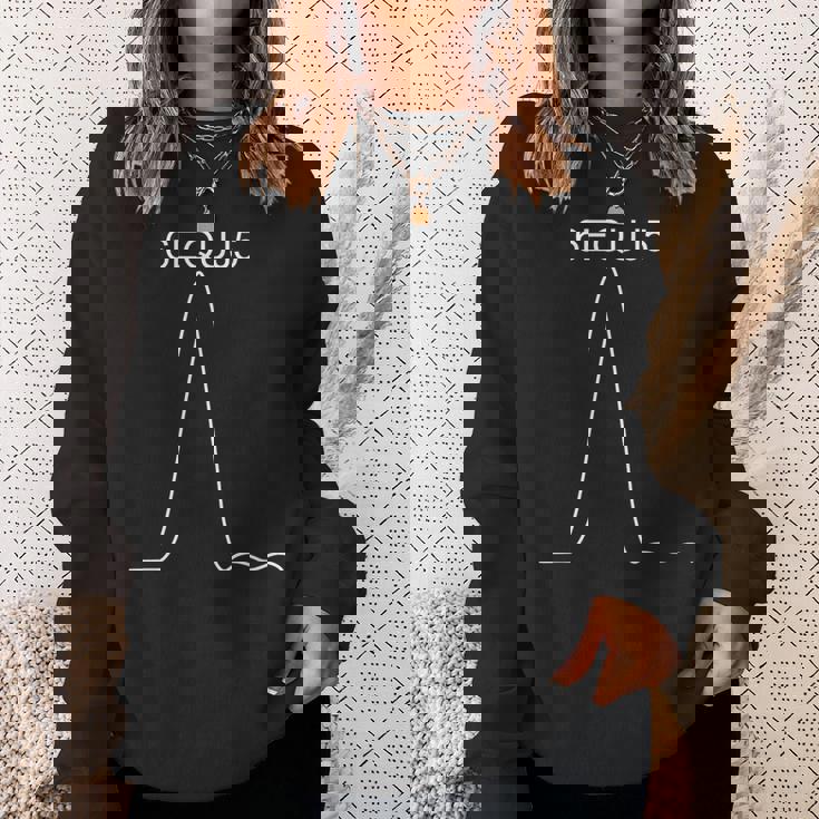 地球外ミステリー ミニマル ワオ シグナル スウェットシャツ 彼女への贈り物