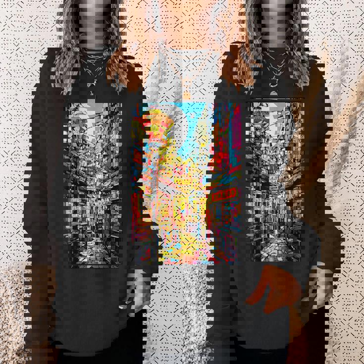 大阪シティポップ ステンドグラス 和美 スウェットシャツ 彼女への贈り物