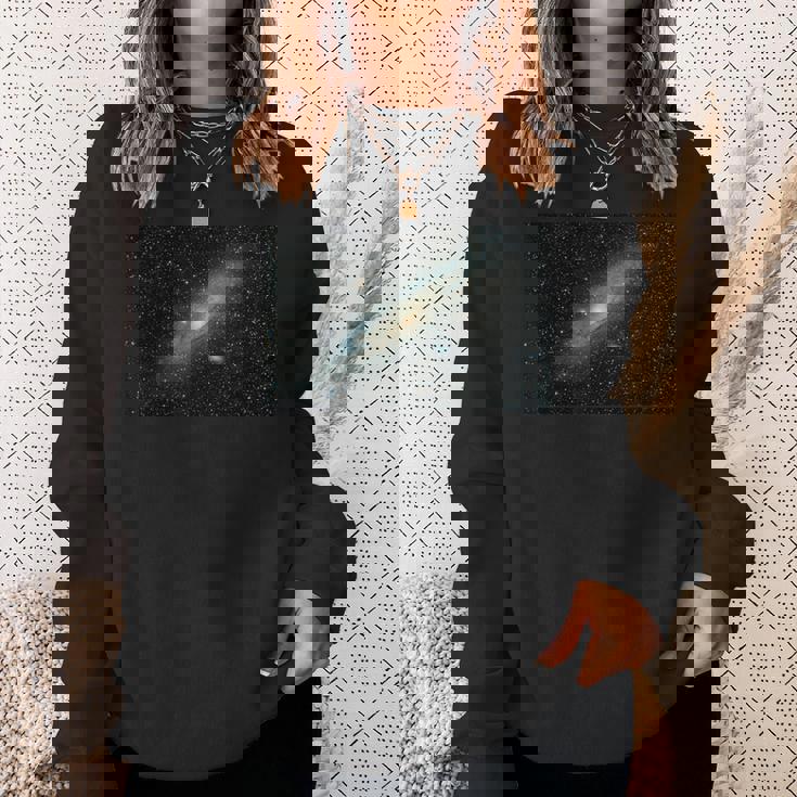 天の川銀河の天体写真 スウェットシャツ 彼女への贈り物