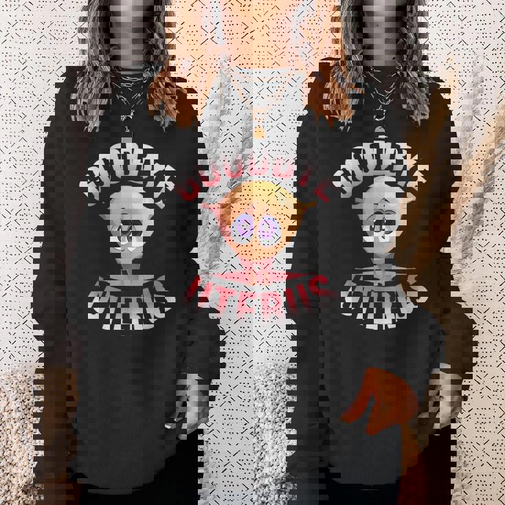 子宮摘出術 子宮摘出花 スウェットシャツ 彼女への贈り物