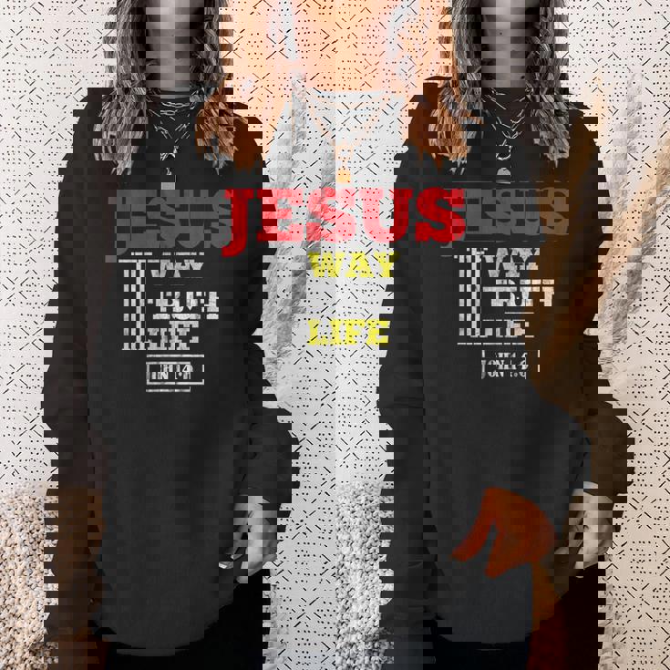 宗教信仰の信仰のためのキリスト教の聖句 スウェットシャツ 彼女への贈り物