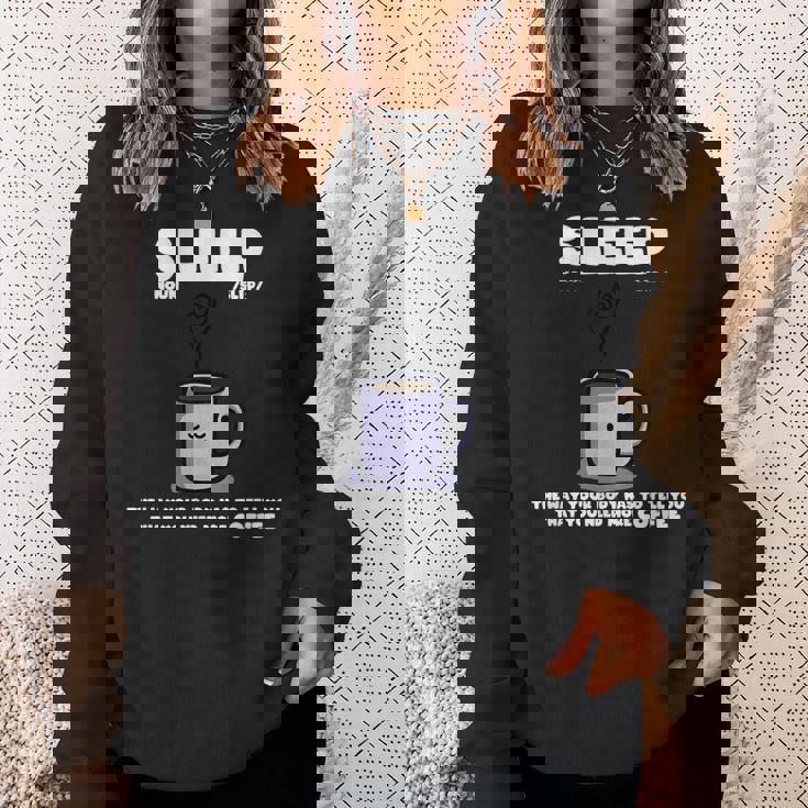 寝るマグカップ スウェットシャツ 彼女への贈り物