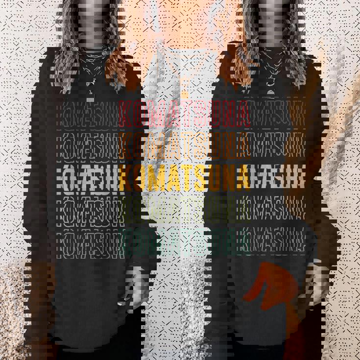 小松菜レインボー スウェットシャツ 彼女への贈り物