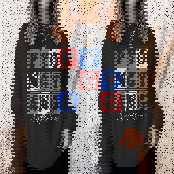 平壌 北朝鮮 旅行 バケーション お土産 スウェットシャツ 彼女への贈り物