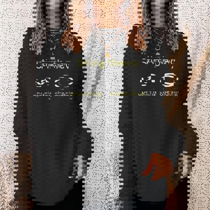 弦理論、物理学の原理概念 スウェットシャツ 彼女への贈り物