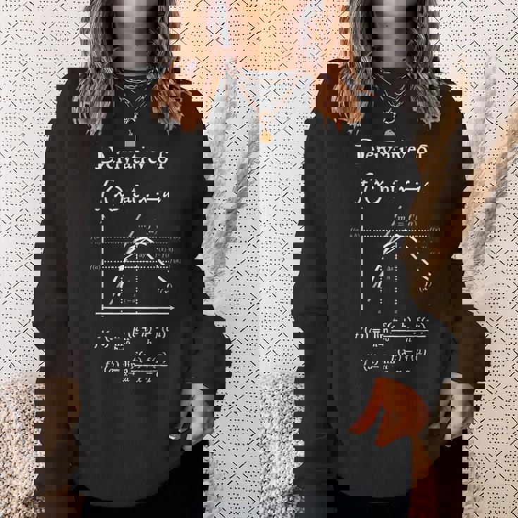 微分限界微積分のオタク定義 数学教師 スウェットシャツ 彼女への贈り物