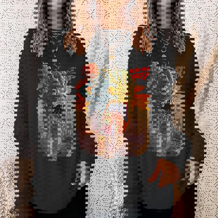 怪獣 ブロッコリー トマト 野菜 アニメ スウェットシャツ 彼女への贈り物