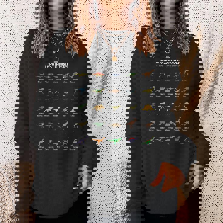 恐竜のタイプ ドラゴン愛好家 スウェットシャツ 彼女への贈り物