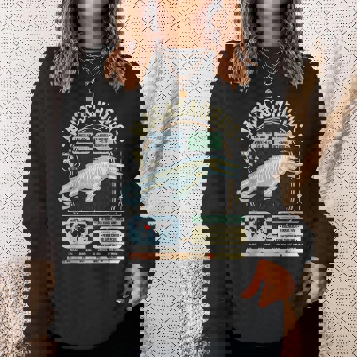 恐竜の事実 モササウルスの科学と解剖学のギフト スウェットシャツ 彼女への贈り物