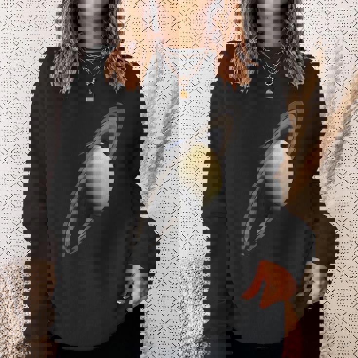 惑星 土星 太陽系 惑星 天文学 科学 スウェットシャツ 彼女への贈り物