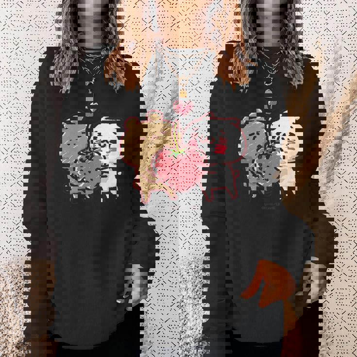 愛しすぎて大好きすぎる。いちご２ スウェットシャツ 彼女への贈り物