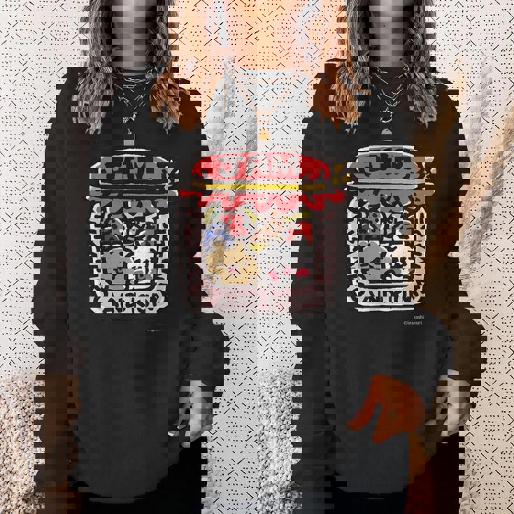 愛しすぎて大好きすぎる。ジャム ダークカラー スウェットシャツ 彼女への贈り物