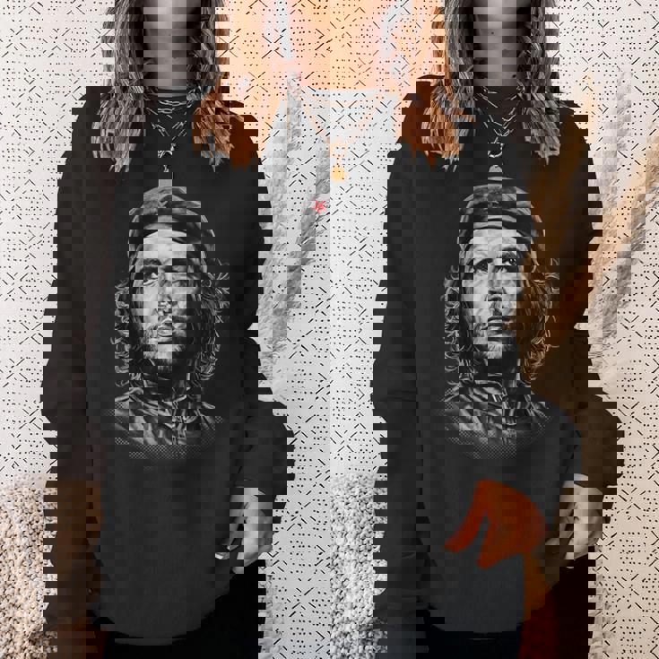 手描き チェ ゲバラ スウェットシャツ 彼女への贈り物