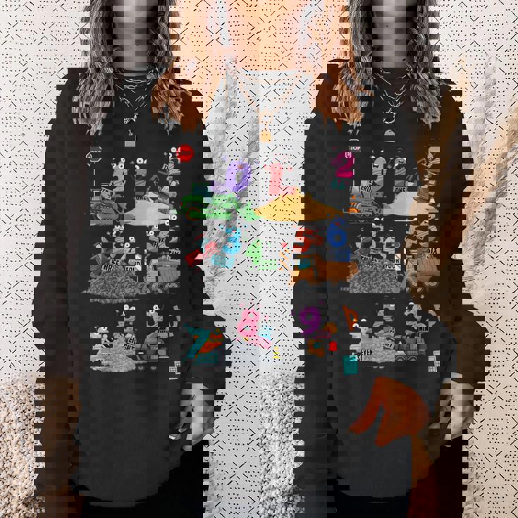 数学の日のコスチューム アイデアに数字付き キッズ 数学 数字 スウェットシャツ 彼女への贈り物