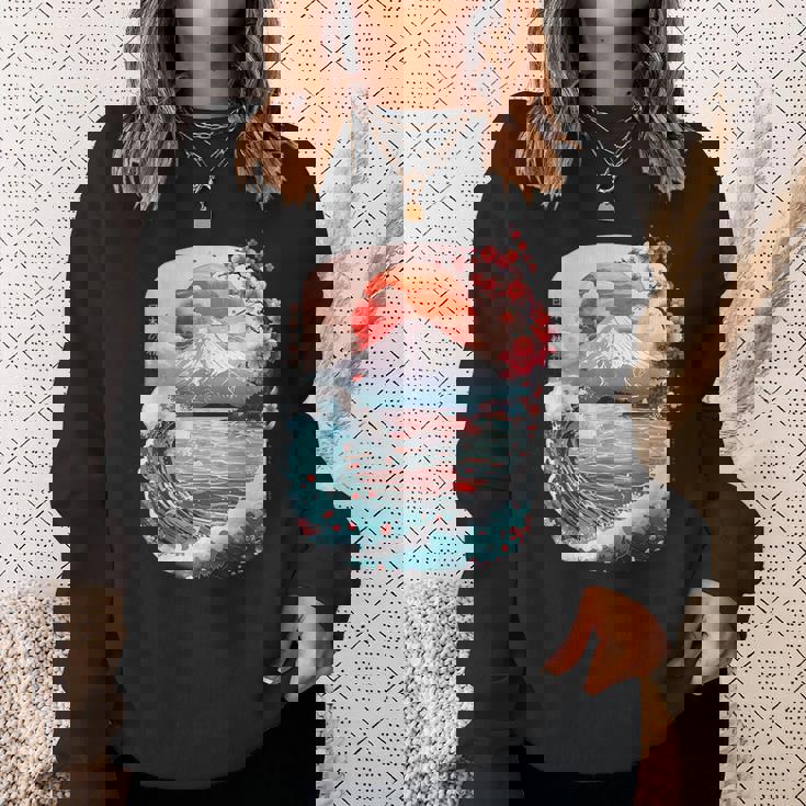 日本の 精神 で 90年代 の レトロ な雰囲気 の ヴェイパーウェイヴ 原宿 の 美学 スウェットシャツ 彼女への贈り物