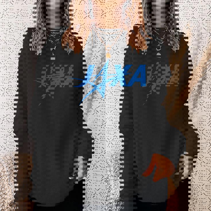 日本の宇宙組織 スウェットシャツ 彼女への贈り物