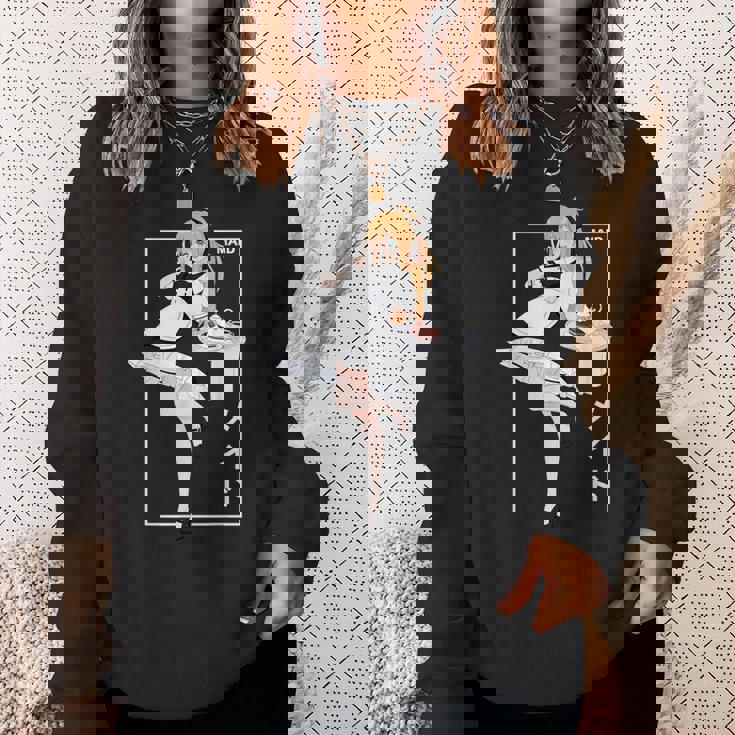 日本アニメメイド漢字オタク スウェットシャツ 彼女への贈り物