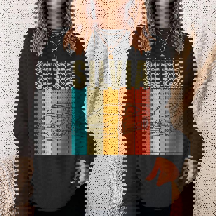 日本シルビア15 チューニング スポーツカー レジェンド 90年代 ヴィンテージ スウェットシャツ 彼女への贈り物