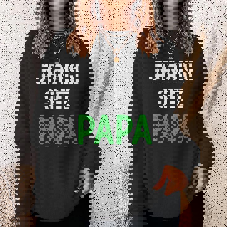 日本スピッツパパ スウェットシャツ 彼女への贈り物