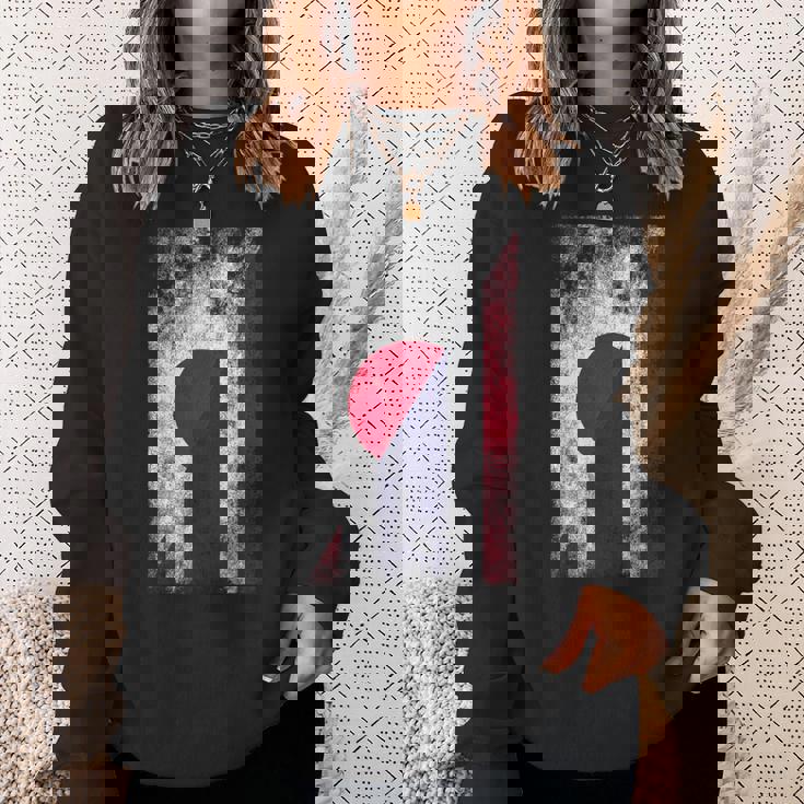 日本タイ国旗 日本語タイ スウェットシャツ 彼女への贈り物