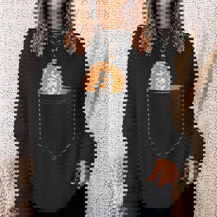 暗号、ビットコイン、イーサリアム、ブルラン。 スウェットシャツ 彼女への贈り物