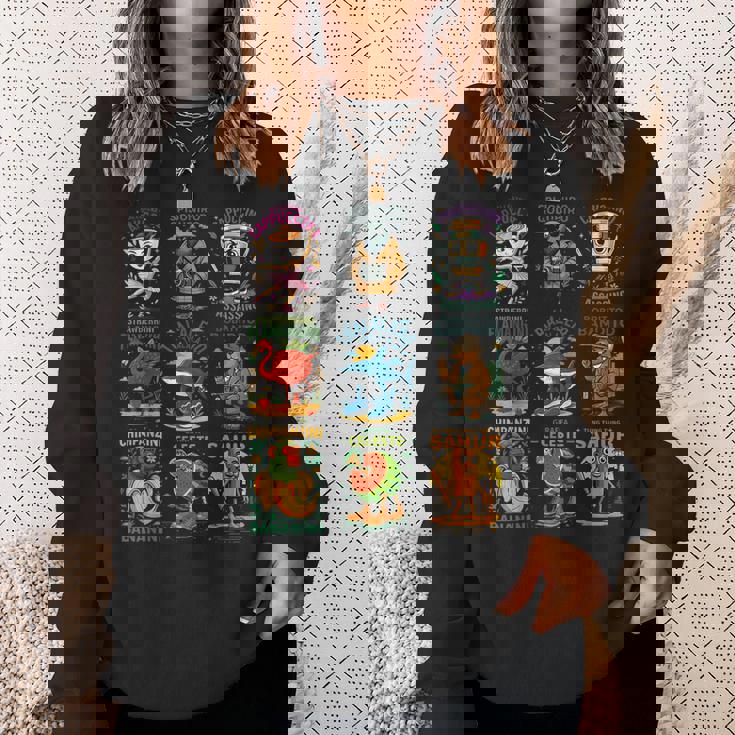 最も愛されているイタリアンブレインロットキャラクターキッズミームボーイトレンディ。 スウェットシャツ 彼女への贈り物