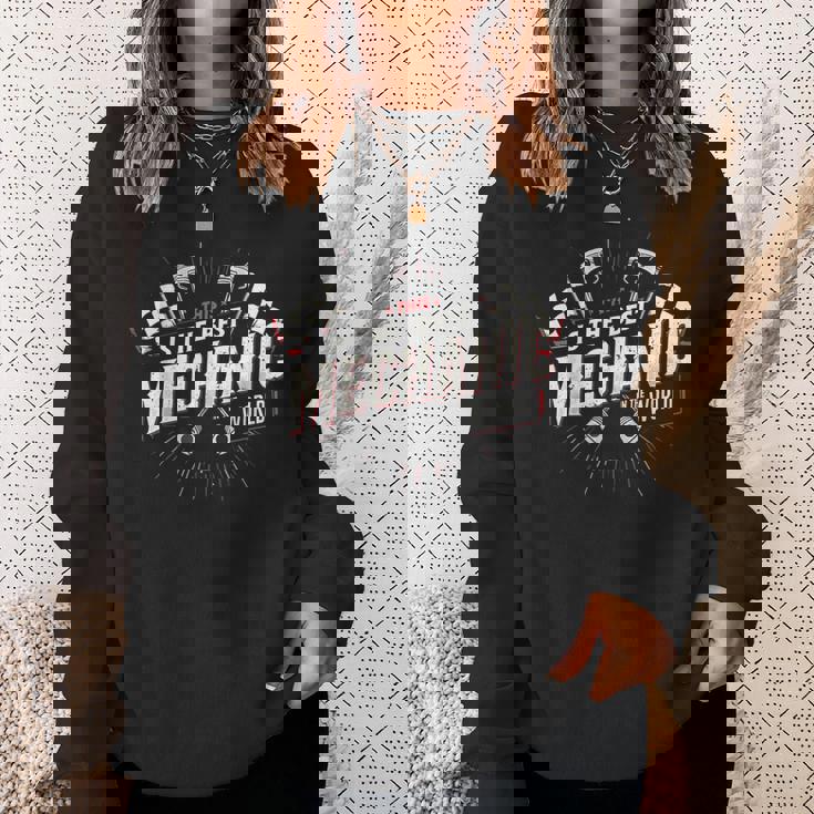 最高のメカニック修理 スウェットシャツ 彼女への贈り物