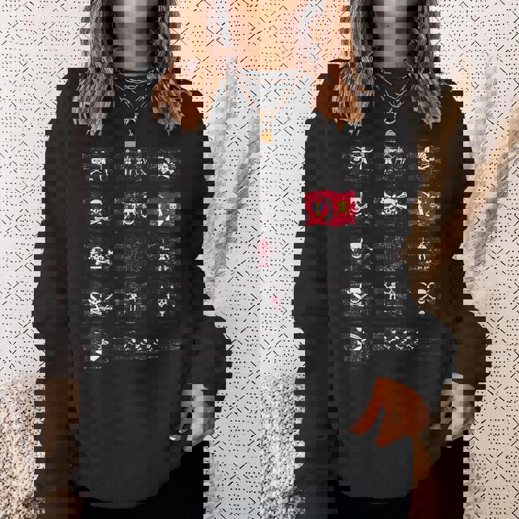 有名な海賊旗 スウェットシャツ 彼女への贈り物