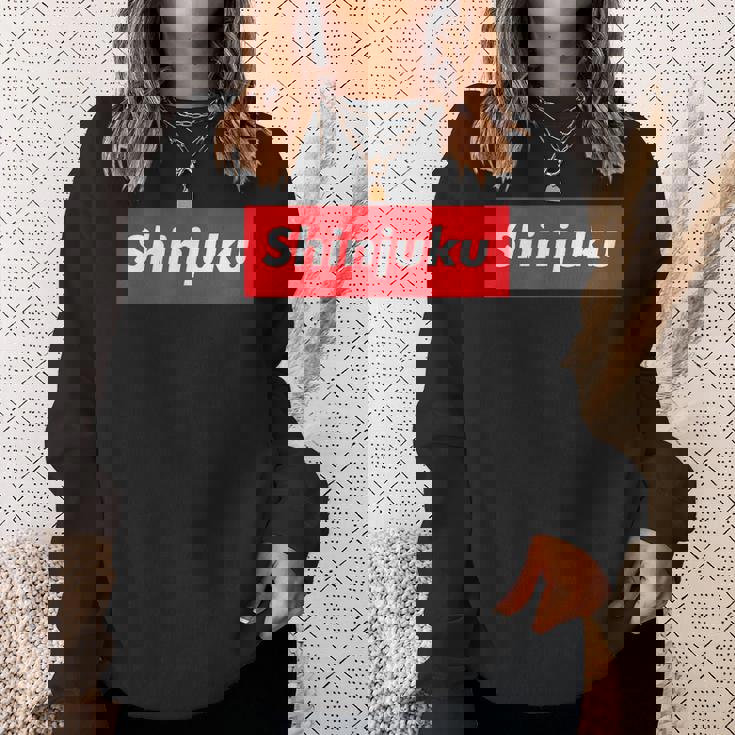 東京tシャツ 新宿東京シャツ スウェットシャツ 彼女への贈り物