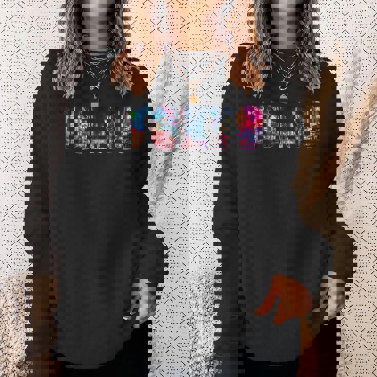 東京カワイイ 日本の神道江戸 スウェットシャツ 彼女への贈り物