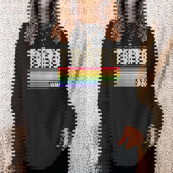 東京ジャパン レインボー ゲイプライド マーチ レトロ 70S 80S クィア スウェットシャツ 彼女への贈り物