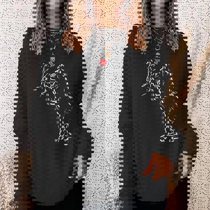 柴スウィート柴犬ラブ柴犬 スウェットシャツ 彼女への贈り物