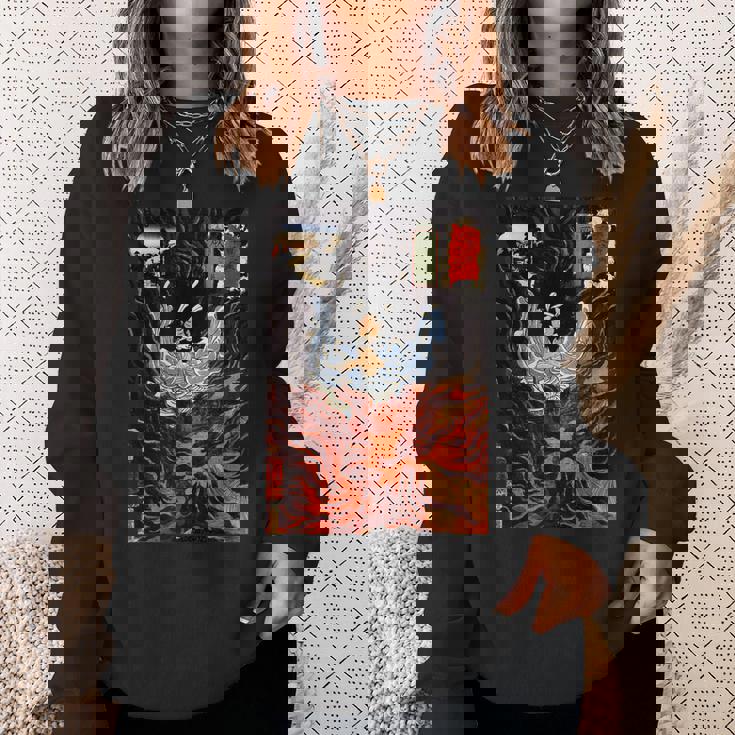 歌川国芳作 木曽街道六十九駅 スウェットシャツ 彼女への贈り物