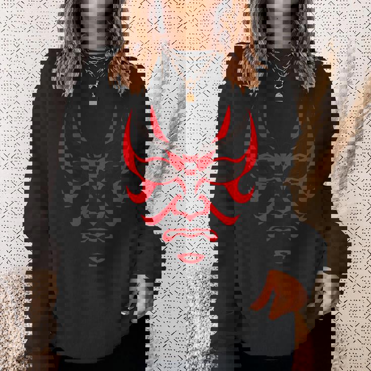 歌舞伎者 にらみ スウェットシャツ 彼女への贈り物