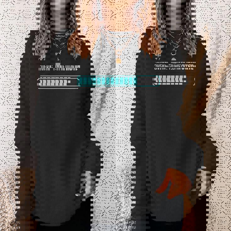 残業読み込み モーションデザイナーの現実 スウェットシャツ 彼女への贈り物