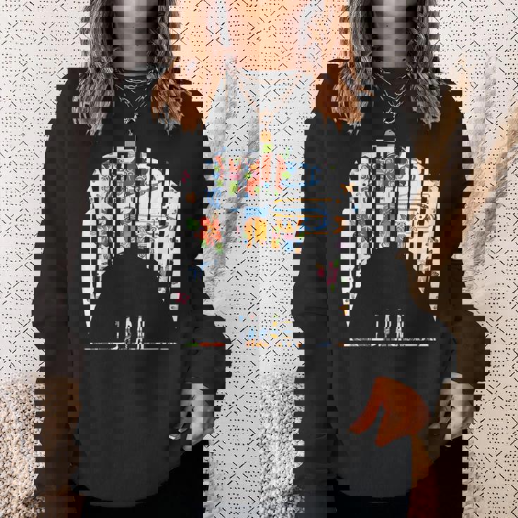 沖縄島ジャパン うちなちゅう 琉球 ビンガタ 沖縄紅型びんがた スウェットシャツ 彼女への贈り物