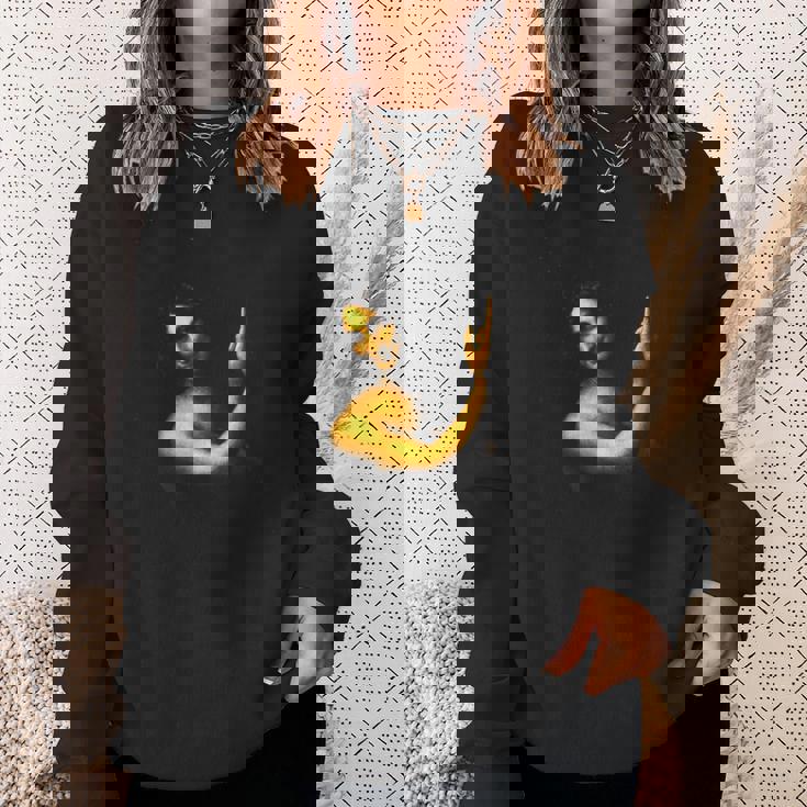 洗礼者ヨハネ1516ダ・ヴィンチ美術画ルネサンス スウェットシャツ 彼女への贈り物