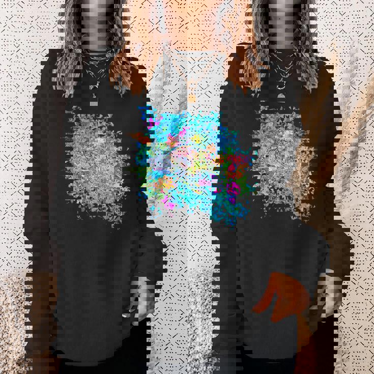 海シリーズ 鮮やかな海亀 スウェットシャツ 彼女への贈り物