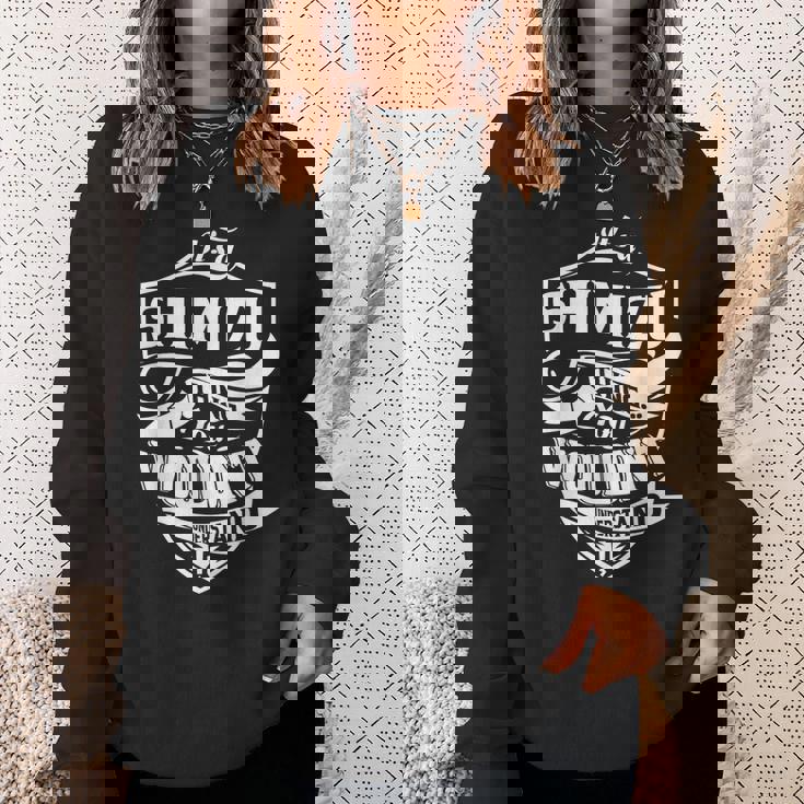 清水では理解できないものです ギフト スウェットシャツ 彼女への贈り物