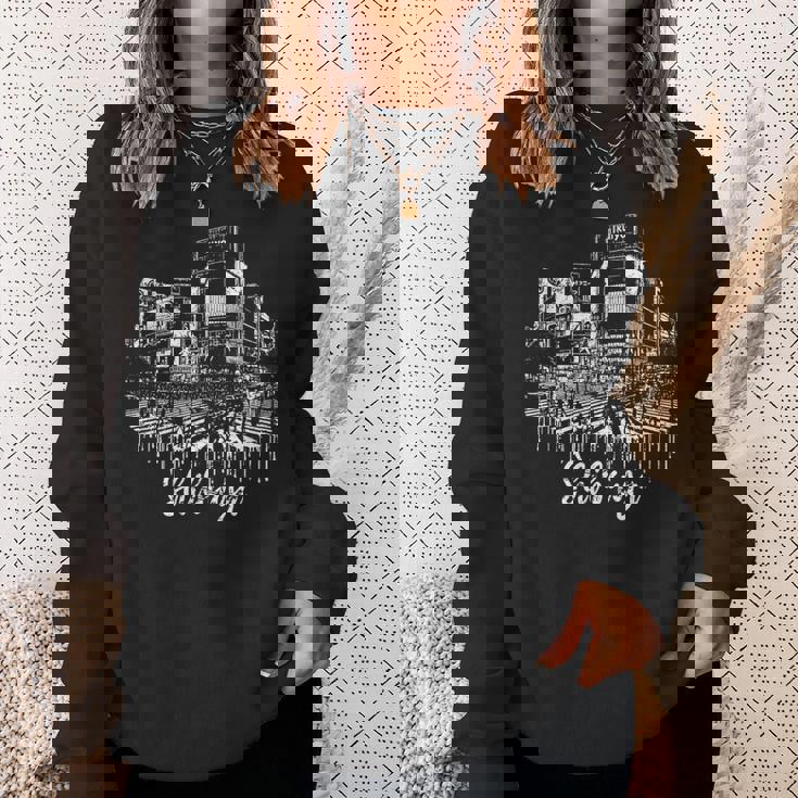 渋谷交差点 東京 日本 渋谷スクランブルクロッシング 東京 スウェットシャツ 彼女への贈り物