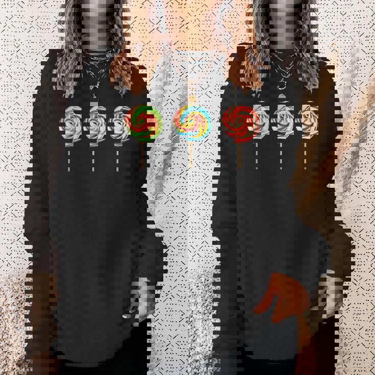 渦巻きロリポップ スウェットシャツ 彼女への贈り物