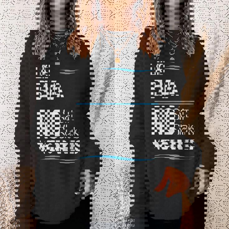 湖 ビワ ファニー スウェットシャツ 彼女への贈り物