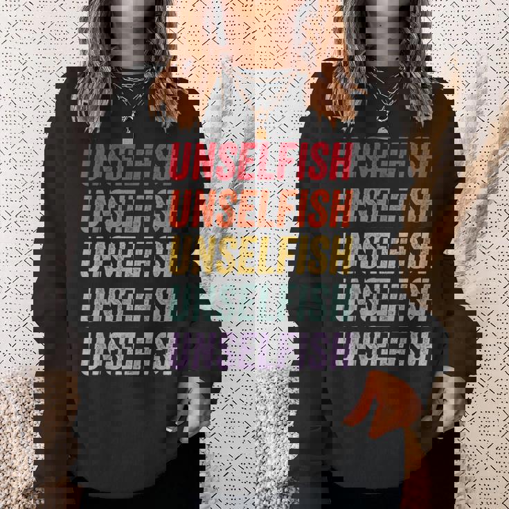 無利己的 スウェットシャツ 彼女への贈り物