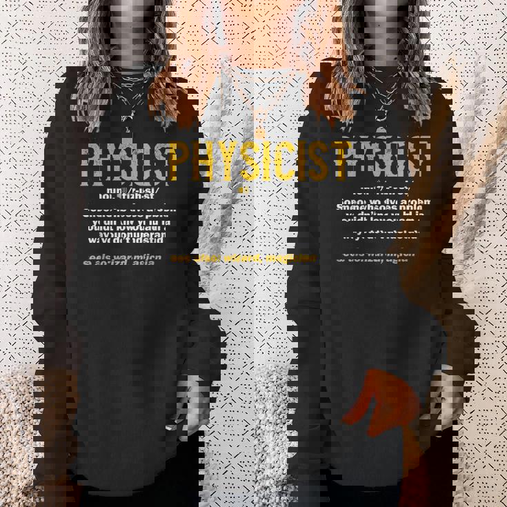 物理学者 定義 科学 オタク 面白い 魔法 スウェットシャツ 彼女への贈り物