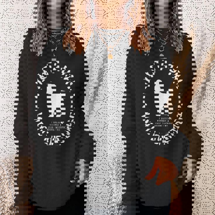 犬 おもしろ おしゃれ イヌ 可愛い プードル トイプードル シルエット スウェットシャツ 彼女への贈り物