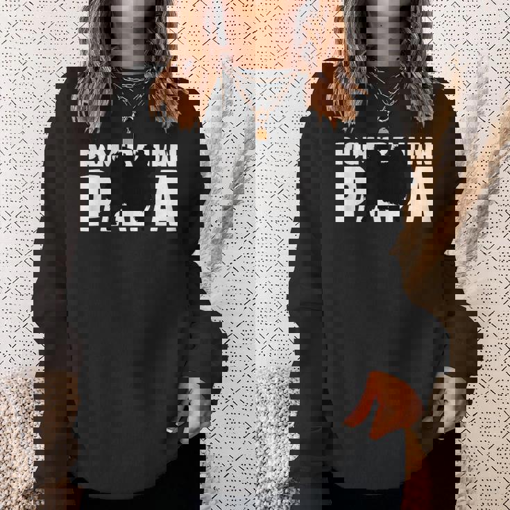 犬 パパ ポメラニアン ギフト ポメラニアン スウェットシャツ 彼女への贈り物