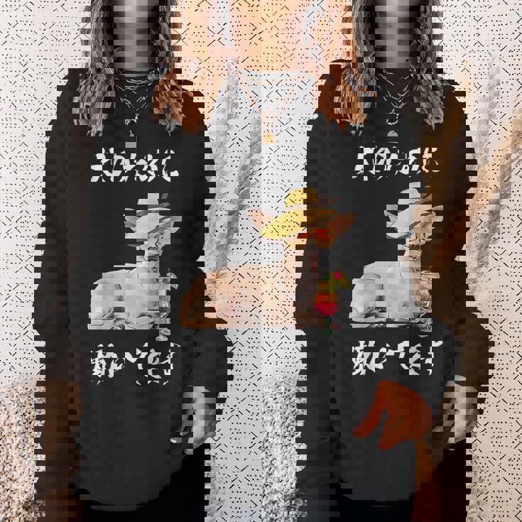 犬のために働いてます チワワデザイン イヌ わんこ 犬好き グッズ おもしろ 面白い 服 ネタ わんこ スウェットシャツ 彼女への贈り物