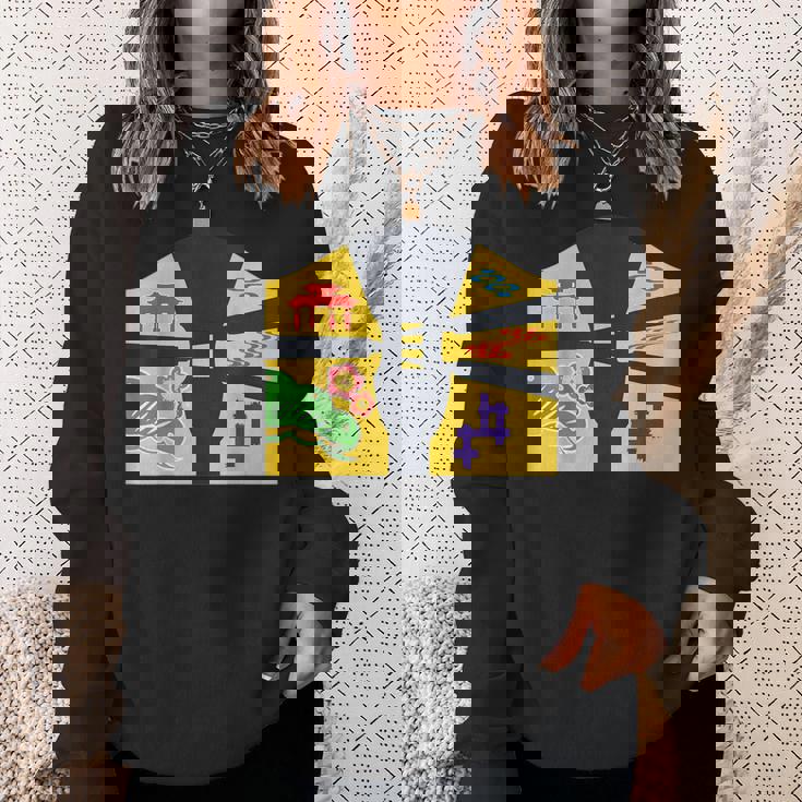 琉球備形沖縄沖縄内南朱型 三線 スウェットシャツ 彼女への贈り物