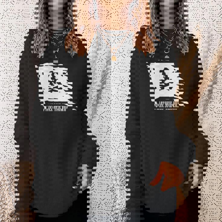 琵琶湖の海賊 ドクロ 旗 日本の景勝地 パロディ Biwako 滋賀県 日本 スウェットシャツ 彼女への贈り物